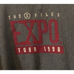 X-Files Expo Tour 1998 Varsity/Bomber Jacket, Oldsmobile Intrigue, Ducovny-XL